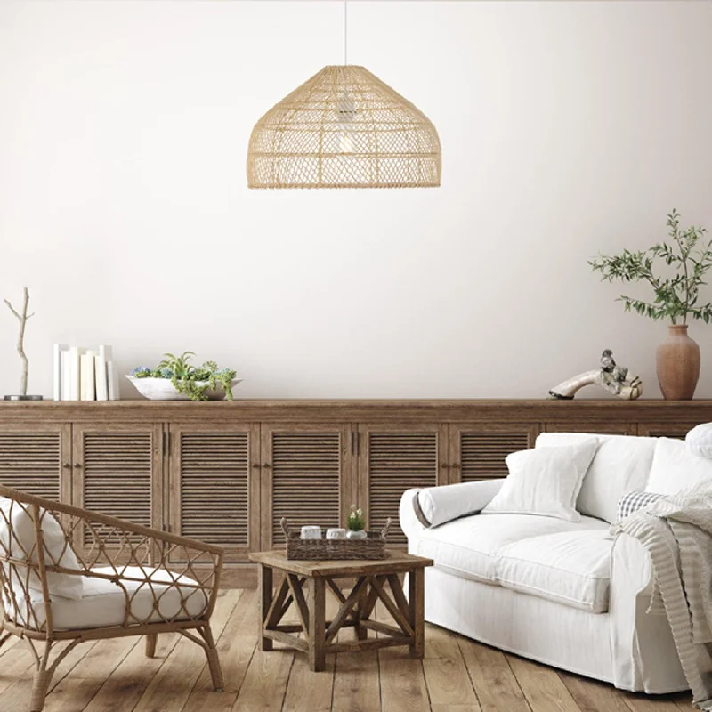 Bohemian Ceiling Lights with Beads, Tassels, and Colorful GlassFrya 50 Pendant Light in Natural Rattan Bohemian Ceiling Lights with Beads, Tassels, and Colorful GlassFrya 50 Pendant Light in Natural Rattan