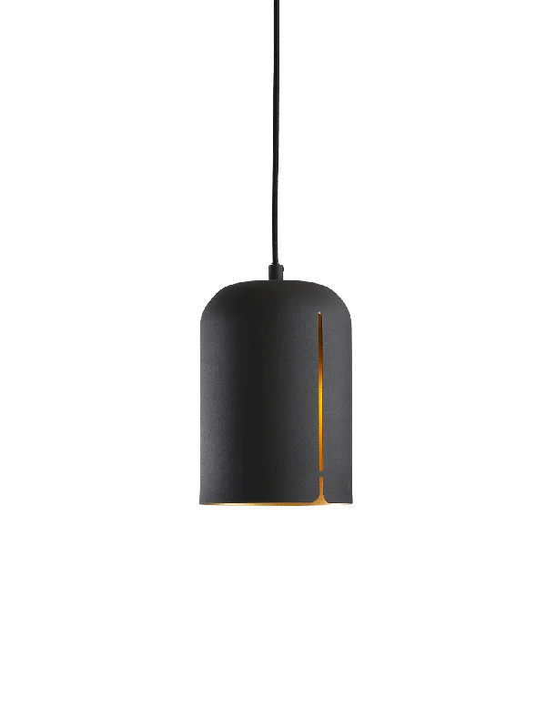 Tropical - Themed Ceiling Lights with Palm - Leaf Shapes and Rattan WrapsGap pendant (Short) - Black Tropical - Themed Ceiling Lights with Palm - Leaf Shapes and Rattan WrapsGap pendant (Short) - Black