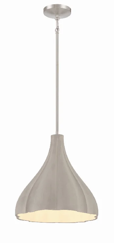 Industrial Style Ceiling Lights with Exposed Bulbs and Metal CagesGeorge Kovacs Sima P1888-084C Pendant Light - Burnished Nickel Industrial Style Ceiling Lights with Exposed Bulbs and Metal CagesGeorge Kovacs Sima P1888-084C Pendant Light - Burnished Nickel