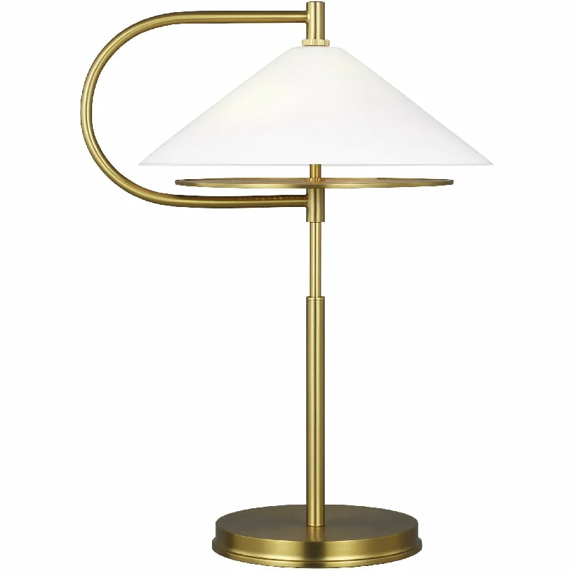 metal table lamps with a matte black finish for a sleek appearanceGesture Table Lamp