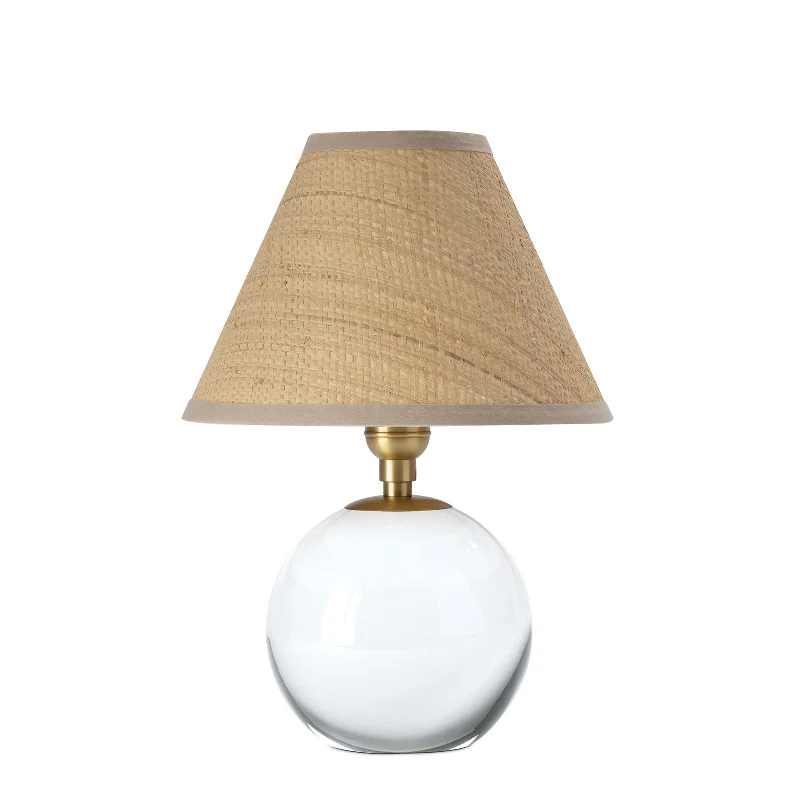 bohemian table lamps with colorful patterns for eclectic bedroomsGiorgio Crystal Mini Lamp