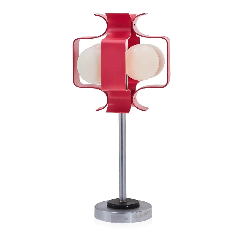 mid century modern table lamps with iconic designs for a stylish studyMagenta Flower Table Lamp