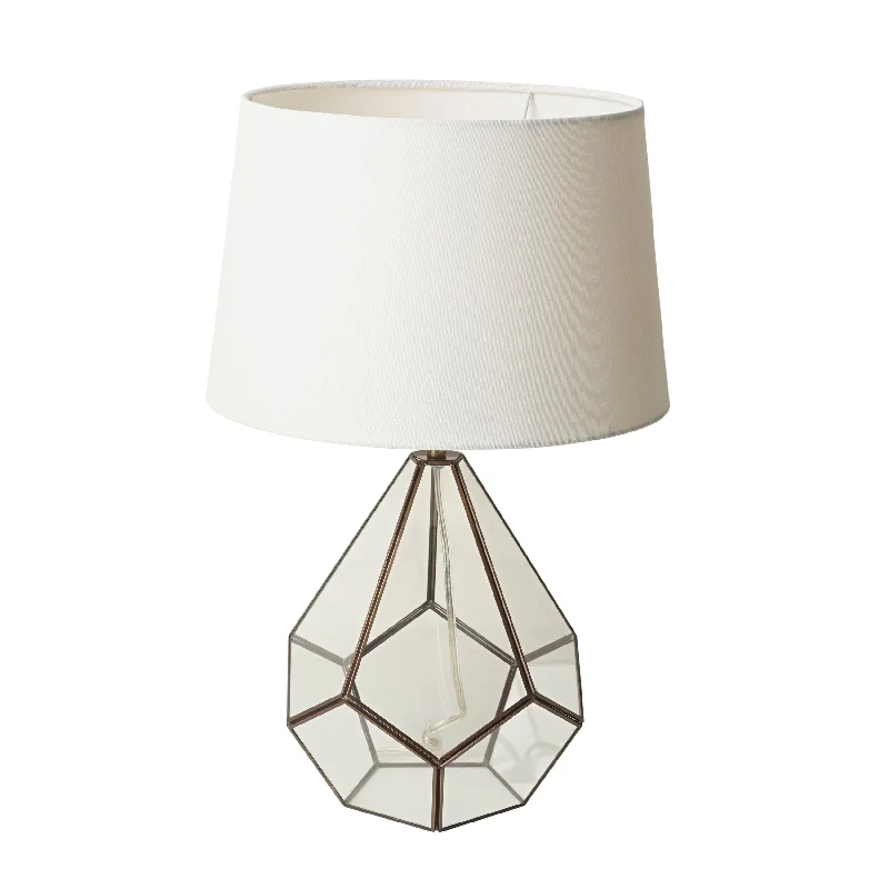 modern minimalist table lamps for contemporary living roomsHexagonal Table Lamp 54cm