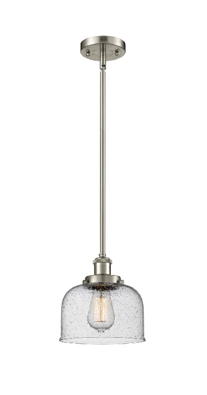 Industrial Style Ceiling Lights with Exposed Bulbs and Metal CagesOne Light Mini Pendant