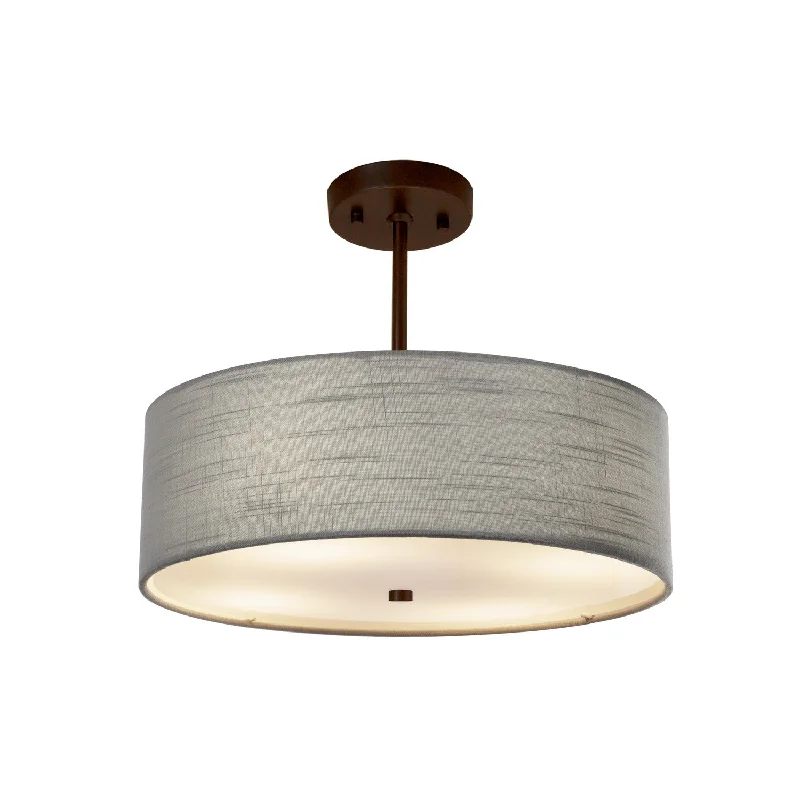 Contemporary Ceiling Lights with Unique, Abstract ShapesJustice Designs Classic FAB-9591-GRAY-DBRZ Pendant Light - Dark Bronze Contemporary Ceiling Lights with Unique, Abstract ShapesJustice Designs Classic FAB-9591-GRAY-DBRZ Pendant Light - Dark Bronze