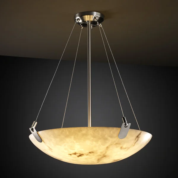 Rustic Ceiling Lights with Reclaimed Wood and Distressed FinishesJustice Designs LumenAria FAL-9621-35-NCKL-LED3-3000 Pendant Light - Brushed Nickel Rustic Ceiling Lights with Reclaimed Wood and Distressed FinishesJustice Designs LumenAria FAL-9621-35-NCKL-LED3-3000 Pendant Light - Brushed Nickel
