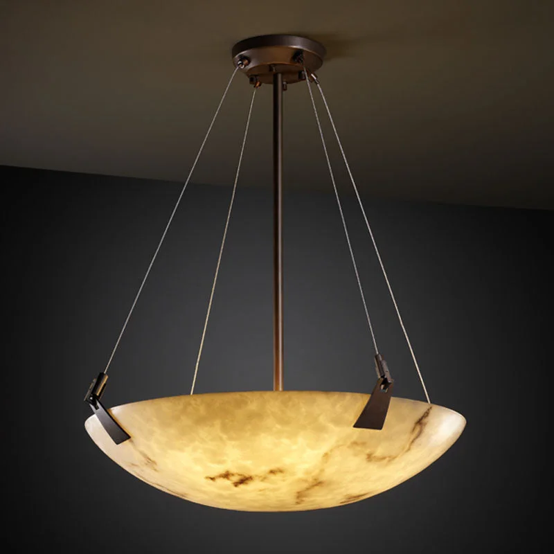 Mid - Century Modern Ceiling Lights with Simple, Sleek LinesJustice Designs LumenAria FAL-9641-35-DBRZ Pendant Light - Dark Bronze Mid - Century Modern Ceiling Lights with Simple, Sleek LinesJustice Designs LumenAria FAL-9641-35-DBRZ Pendant Light - Dark Bronze