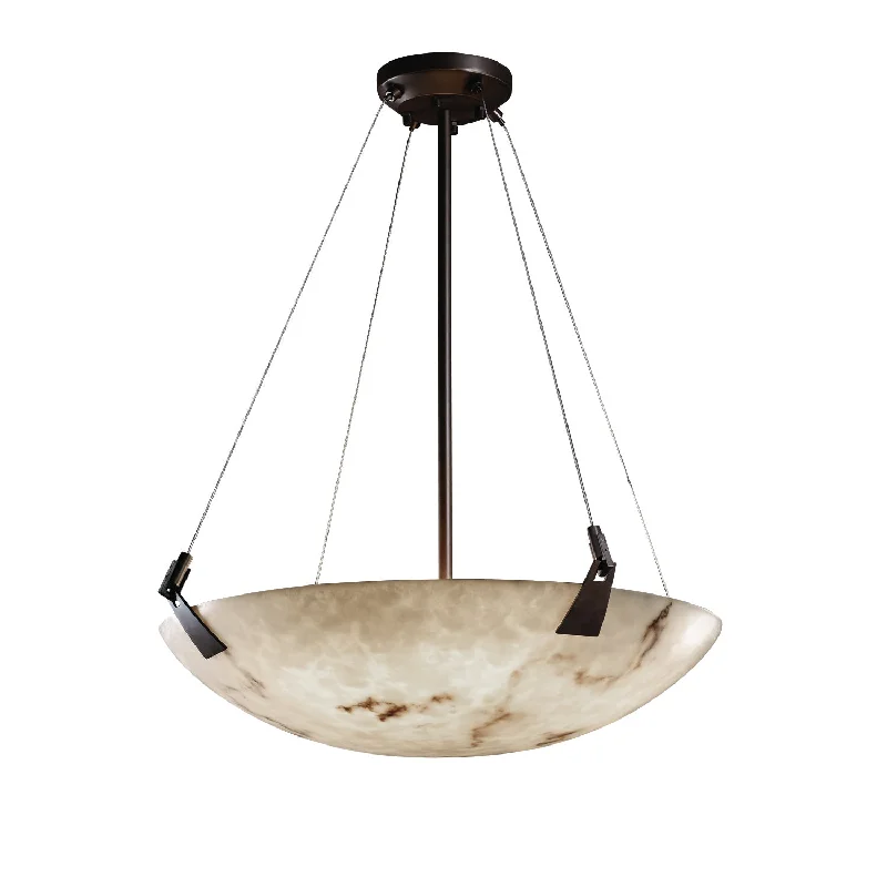 Art Deco Ceiling Lights with Geometric Patterns and Metallic FinishesJustice Designs LumenAria FAL-9642-35-DBRZ-LED5-5000 Pendant Light - Dark Bronze Art Deco Ceiling Lights with Geometric Patterns and Metallic FinishesJustice Designs LumenAria FAL-9642-35-DBRZ-LED5-5000 Pendant Light - Dark Bronze