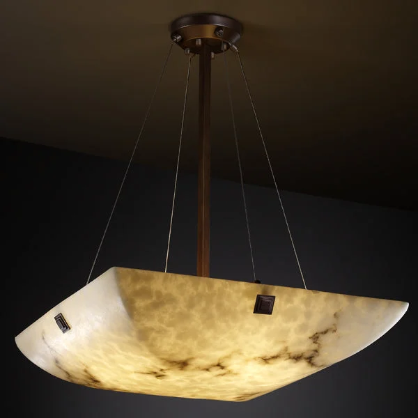 Crystal Ceiling Lights with High - Quality Swarovski CrystalsJustice Designs LumenAria FAL-9664-25-DBRZ-F5-LED6-6000 Pendant Light - Dark Bronze Crystal Ceiling Lights with High - Quality Swarovski CrystalsJustice Designs LumenAria FAL-9664-25-DBRZ-F5-LED6-6000 Pendant Light - Dark Bronze