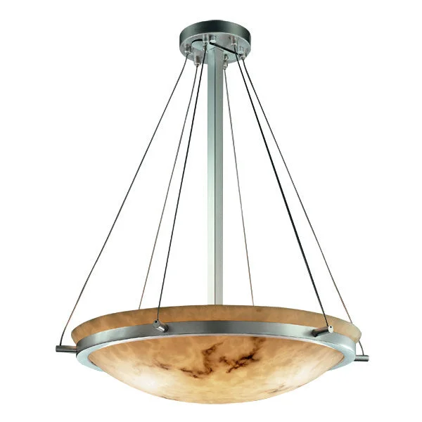 Modern Minimalist Ceiling Lights for Contemporary InteriorsJustice Designs LumenAria FAL-9692-35-NCKL-LED5-5000 Pendant Light - Brushed Nickel Modern Minimalist Ceiling Lights for Contemporary InteriorsJustice Designs LumenAria FAL-9692-35-NCKL-LED5-5000 Pendant Light - Brushed Nickel