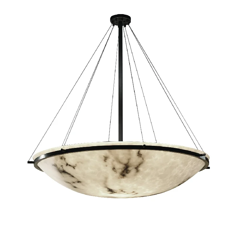 Art Nouveau Ceiling Lights with Organic, Flowing ShapesJustice Designs LumenAria FAL-9697-35-DBRZ-LED6-6000 Pendant Light - Dark Bronze Art Nouveau Ceiling Lights with Organic, Flowing ShapesJustice Designs LumenAria FAL-9697-35-DBRZ-LED6-6000 Pendant Light - Dark Bronze
