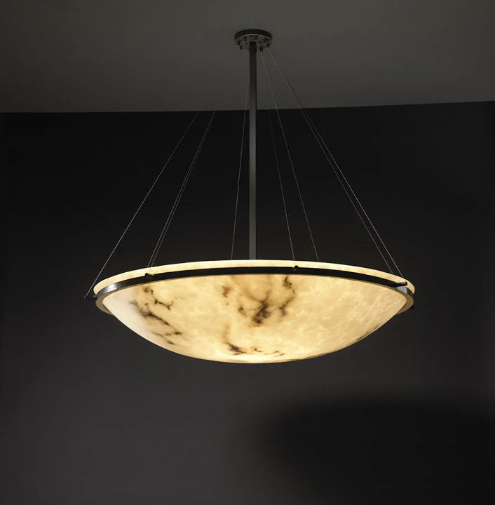 Art Deco Ceiling Lights with Geometric Patterns and Metallic FinishesJustice Designs LumenAria FAL-9697-35-DBRZ Pendant Light - Dark Bronze Art Deco Ceiling Lights with Geometric Patterns and Metallic FinishesJustice Designs LumenAria FAL-9697-35-DBRZ Pendant Light - Dark Bronze
