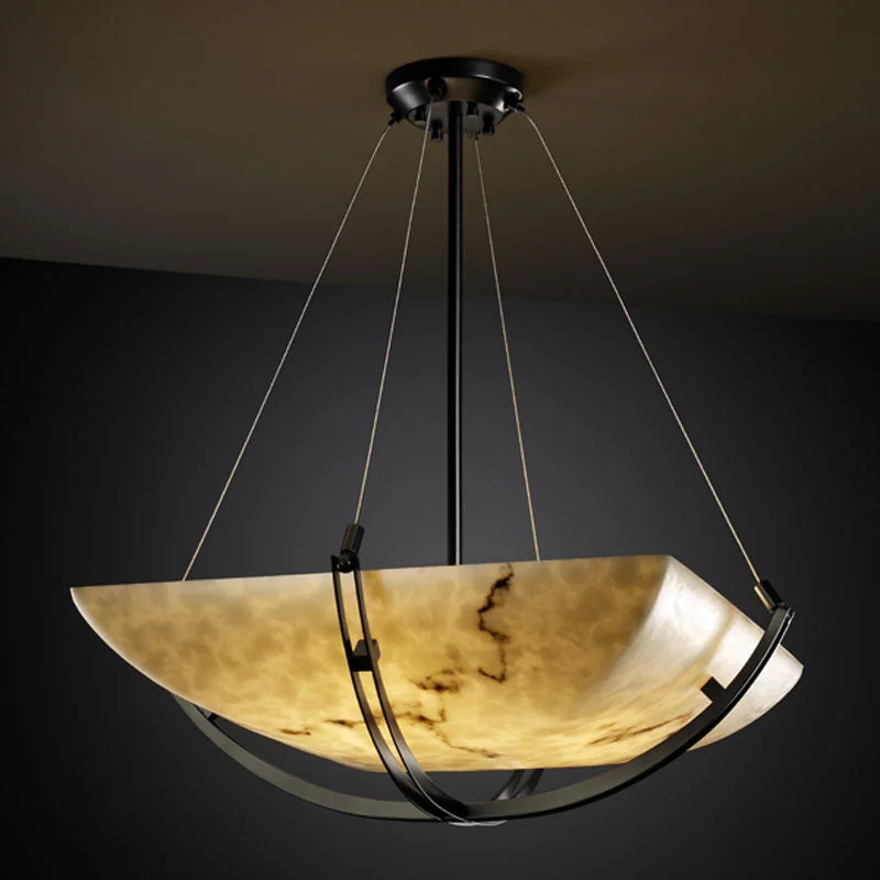 Indian - Themed Ceiling Lights with Intricate Filigree and Mirror WorkJustice Designs LumenAria FAL-9721-25-MBLK Pendant Light - Matte Black Indian - Themed Ceiling Lights with Intricate Filigree and Mirror WorkJustice Designs LumenAria FAL-9721-25-MBLK Pendant Light - Matte Black