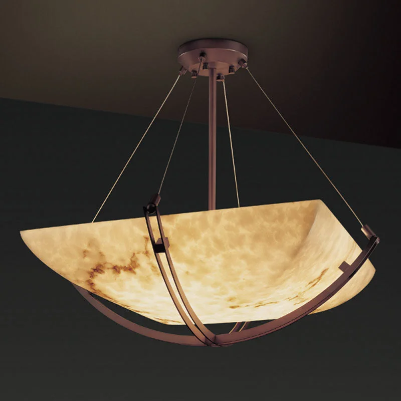 Victorian - Inspired Ceiling Lights with Ornate Crystal ChandeliersJustice Designs LumenAria FAL-9724-25-DBRZ Pendant Light - Dark Bronze Victorian - Inspired Ceiling Lights with Ornate Crystal ChandeliersJustice Designs LumenAria FAL-9724-25-DBRZ Pendant Light - Dark Bronze