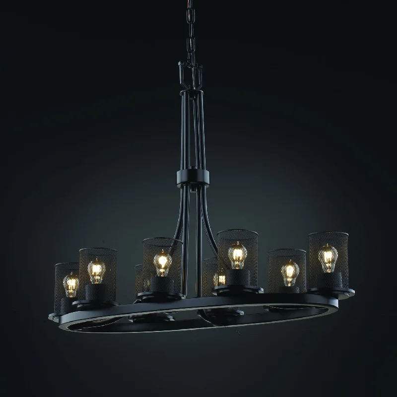 Modern Minimalist Ceiling Lights for Contemporary InteriorsJustice Designs Wire Mesh MSH-8751-10-MBLK Pendant Light - Matte Black Modern Minimalist Ceiling Lights for Contemporary InteriorsJustice Designs Wire Mesh MSH-8751-10-MBLK Pendant Light - Matte Black