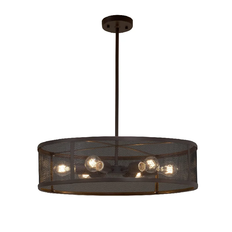 Rustic Ceiling Lights with Reclaimed Wood and Distressed FinishesJustice Designs Wire Mesh MSH-9552-DBRZ Pendant Light - Dark Bronze Rustic Ceiling Lights with Reclaimed Wood and Distressed FinishesJustice Designs Wire Mesh MSH-9552-DBRZ Pendant Light - Dark Bronze