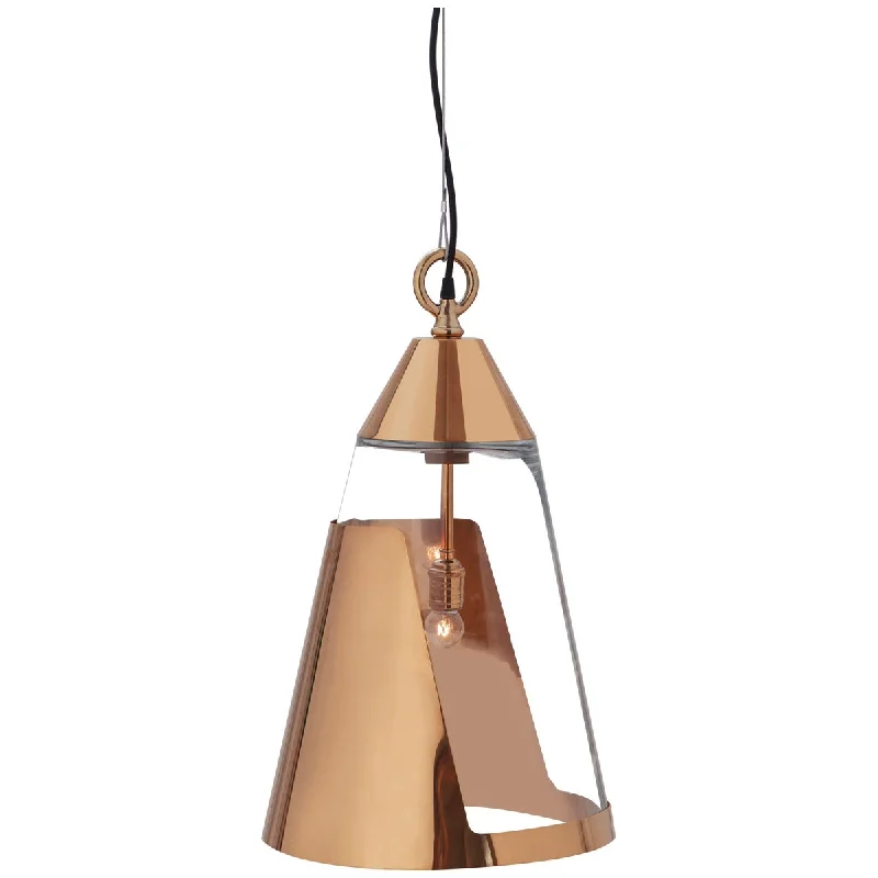 Mediterranean - Style Ceiling Lights with Terra - Cotta and Ceramic DetailsKelly Hoppen Bessie 1-Light Pendant Lamp - Rose Gold Mediterranean - Style Ceiling Lights with Terra - Cotta and Ceramic DetailsKelly Hoppen Bessie 1-Light Pendant Lamp - Rose Gold