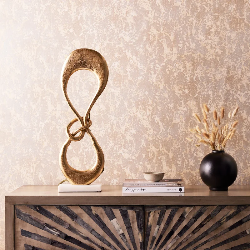 asian inspired table lamps with bamboo accents for a zen atmosphereKnotty sculptural table lamp in gold and white marble