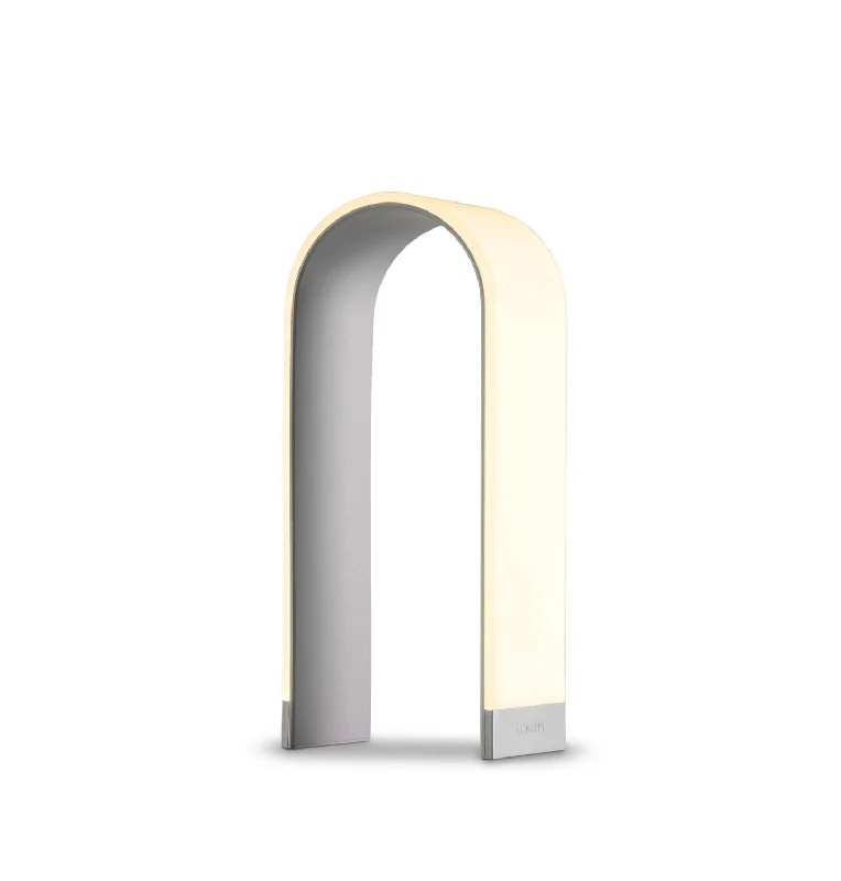 wooden table lamps with natural grain for a warm and organic feelKoncept Lighting NL2-S-SIL-DSK Modern Mr. N Lamp Silver wooden table lamps with natural grain for a warm and organic feelKoncept Lighting NL2-S-SIL-DSK Modern Mr. N Lamp Silver