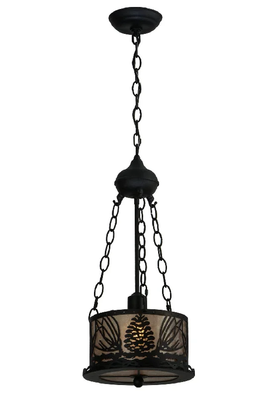 Moroccan Ceiling Lights with Colorful Stained Glass and Geometric CarvingsOne Light Inverted Pendant