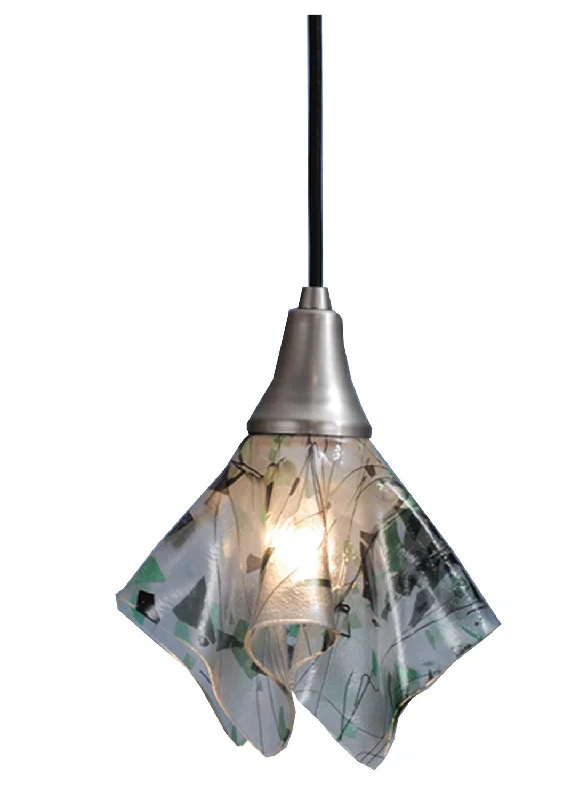 Gothic Ceiling Lights with Dark Metalwork and Pointed ArchesOne Light Mini Pendant