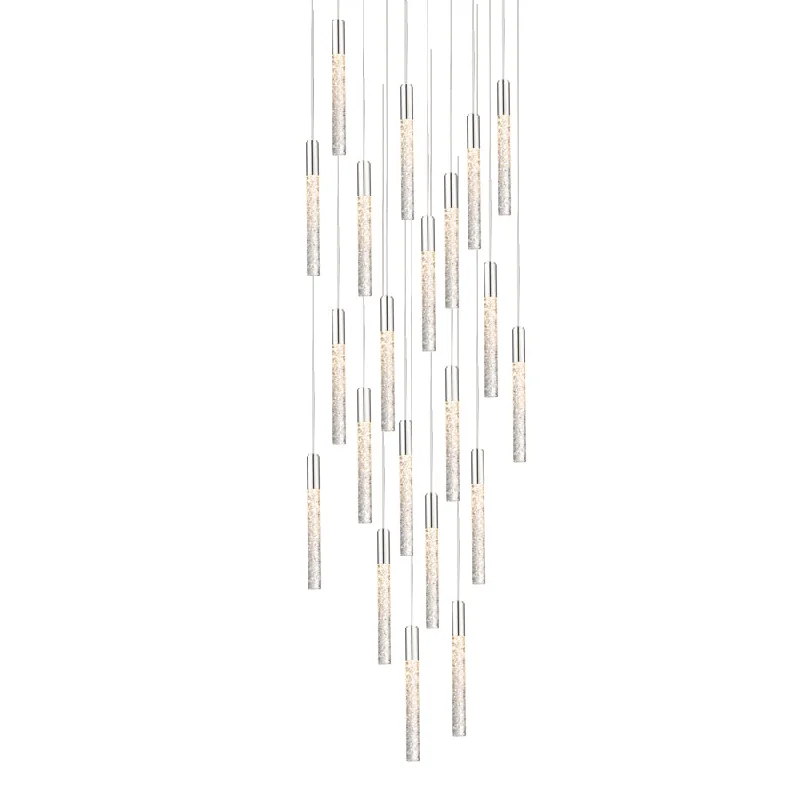 Bohemian Ceiling Lights with Beads, Tassels, and Colorful GlassMagic LED Pendant