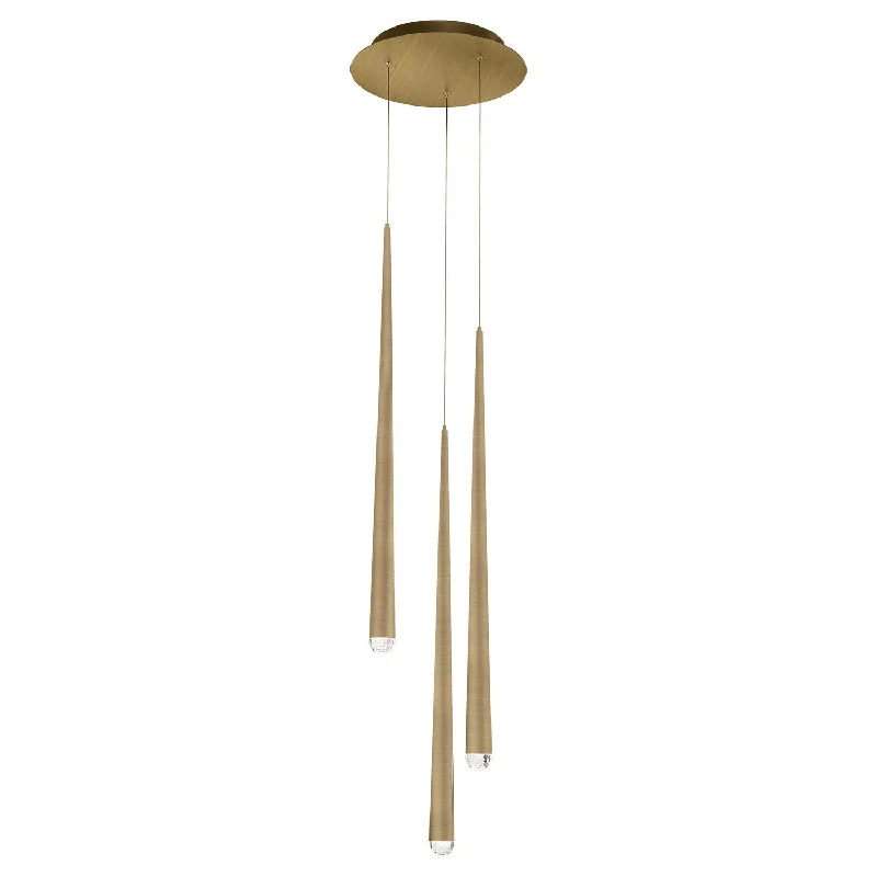 Glass Ceiling Lights with Frosted, Colored, or Etched GlassCascade LED Pendant