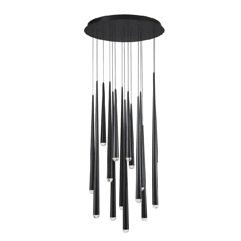 Art Nouveau Ceiling Lights with Organic, Flowing ShapesCascade LED Pendant