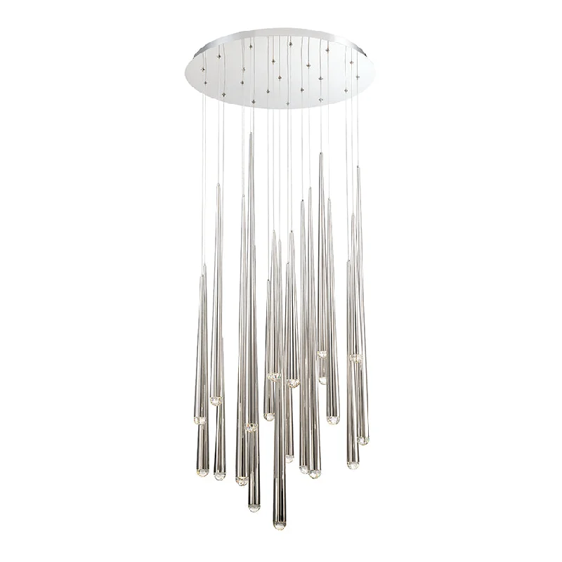 Art Deco Ceiling Lights with Geometric Patterns and Metallic FinishesCascade LED Pendant Art Deco Ceiling Lights with Geometric Patterns and Metallic FinishesCascade LED Pendant