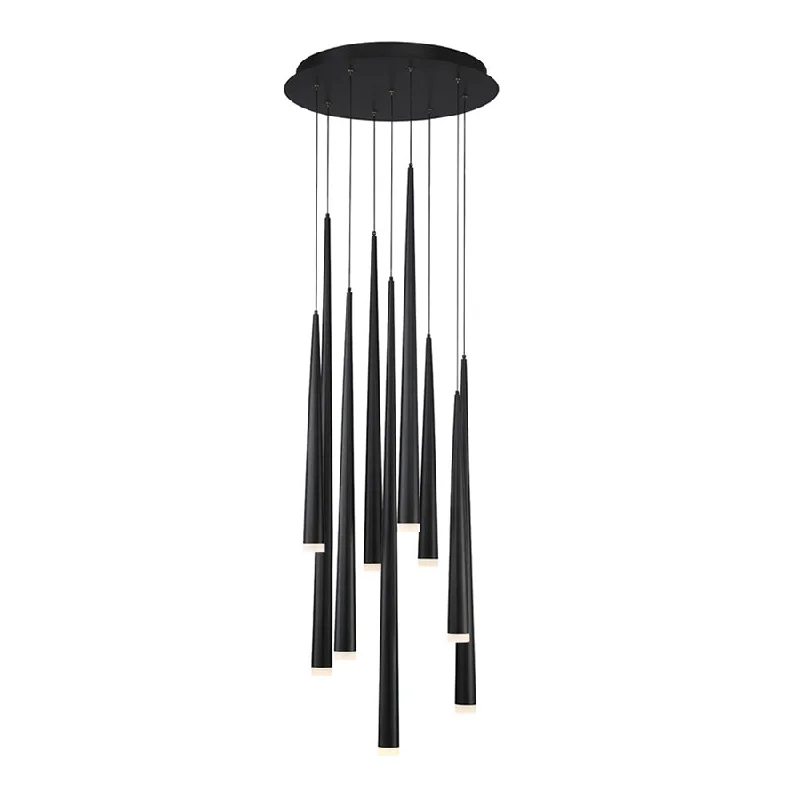 Glass Ceiling Lights with Frosted, Colored, or Etched GlassCascade LED Pendant