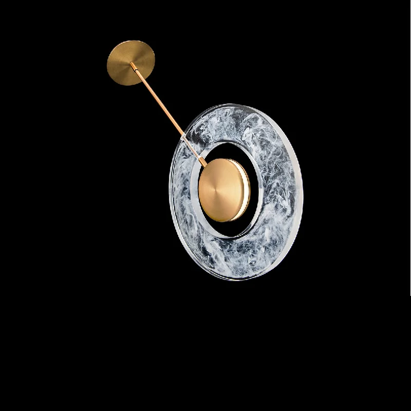 Indian - Themed Ceiling Lights with Intricate Filigree and Mirror WorkCymbal LED Mini Pendant