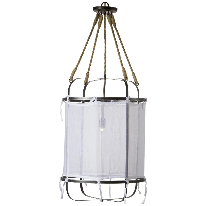 Indian - Themed Ceiling Lights with Intricate Filigree and Mirror WorkNellcote French Laundry Small Pendant Light - White Indian - Themed Ceiling Lights with Intricate Filigree and Mirror WorkNellcote French Laundry Small Pendant Light - White