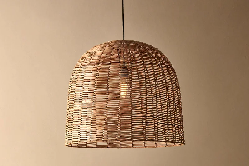 Crystal Ceiling Lights with High - Quality Swarovski CrystalsNkuku Noko Wicker Dome Pendant Large Crystal Ceiling Lights with High - Quality Swarovski CrystalsNkuku Noko Wicker Dome Pendant Large