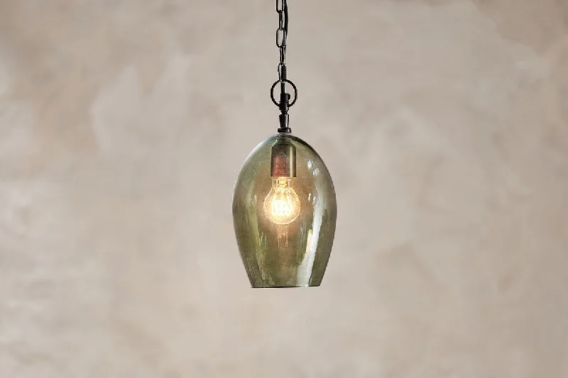 Art Deco Ceiling Lights with Geometric Patterns and Metallic FinishesNkuku Otoro Recycled Green Glass Pendant Small Oval Art Deco Ceiling Lights with Geometric Patterns and Metallic FinishesNkuku Otoro Recycled Green Glass Pendant Small Oval