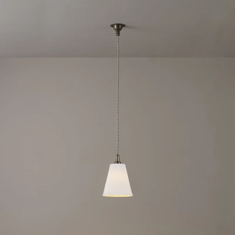 Glass Ceiling Lights with Frosted, Colored, or Etched GlassOriginal BTC Antique Brass Flowerpot Pendant Glass Ceiling Lights with Frosted, Colored, or Etched GlassOriginal BTC Antique Brass Flowerpot Pendant