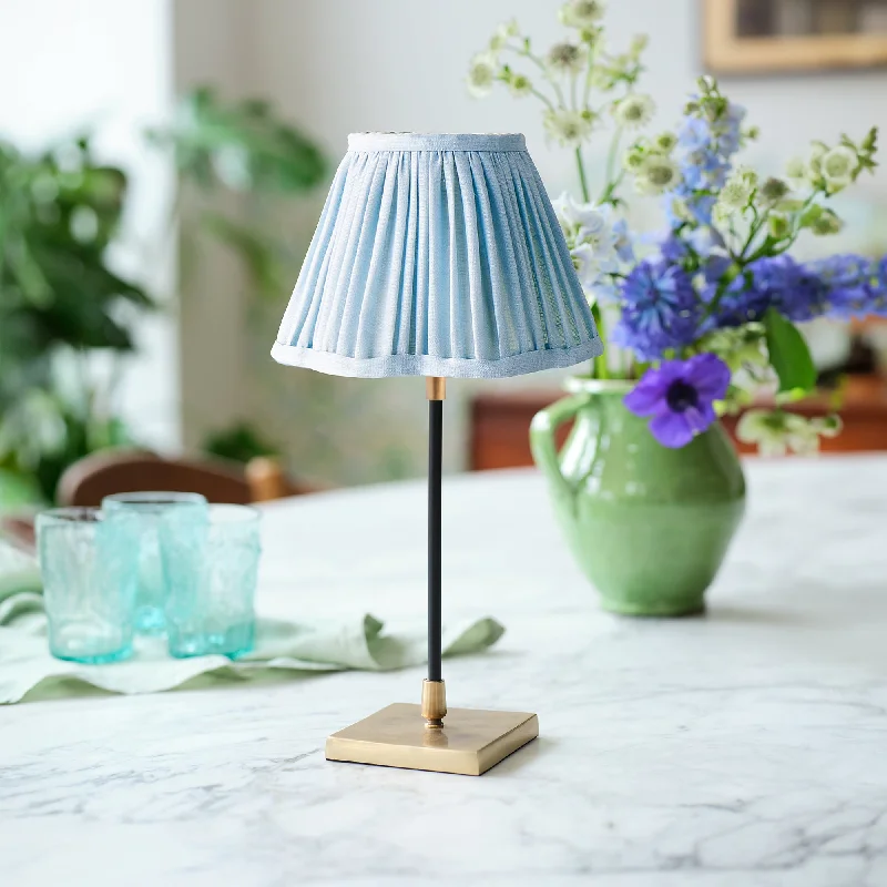 bohemian table lamps with colorful patterns for eclectic bedroomsPickling cordless table lamp in antiqued brass bohemian table lamps with colorful patterns for eclectic bedroomsPickling cordless table lamp in antiqued brass