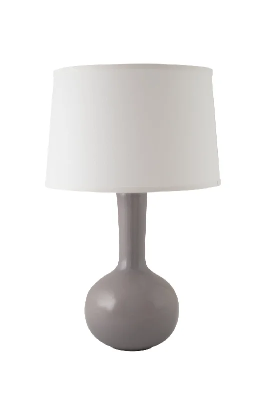 glass table lamps with a frosted surface for soft light diffusionRiver Ceramic Lighting 197-10 Bottle One Light Table Lamp Lamp Gray