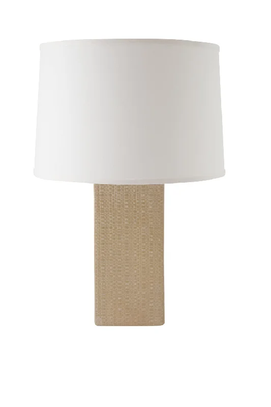 fabric table lamps with a linen shade for a relaxed and breathable lookRiver Ceramic Lighting 511-92 Linen Textured One Light Table Lamp Lamp Bronze / Dark