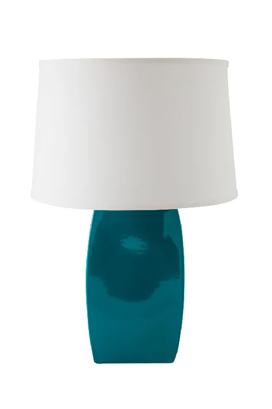 bohemian table lamps with colorful patterns for eclectic bedroomsRiver Ceramic Lighting 564-24 Soft Rectangle One Light Table Lamp Lamp Bronze / Dark