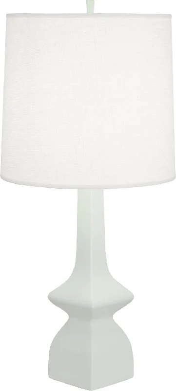 modern minimalist table lamps for contemporary living roomsRobert Abbey Lighting MCL10 Jasmine Lamp Matte Celadon Glazed