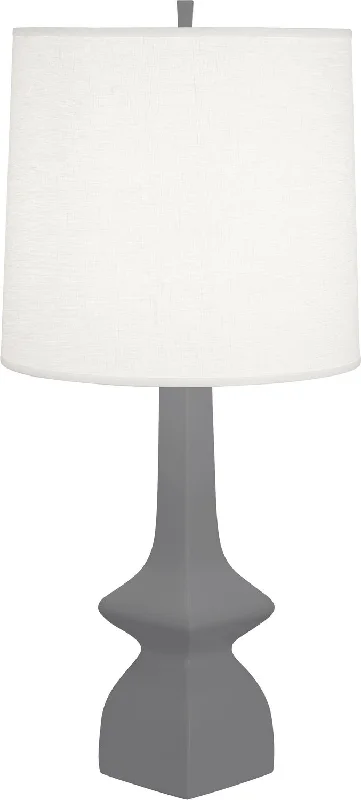 coastal style table lamps with nautical elements for beach housesRobert Abbey Lighting MCR10 Jasmine Lamp Matte Ash Glazed