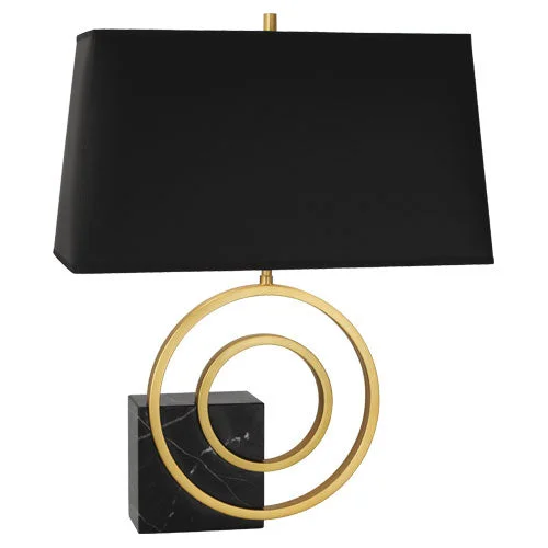 marble table lamps with a luxurious veined pattern for high end decorRobert Abbey Lighting R911B Jonathan Adler Saturn Lamp Antique Brass W/ Black Marble