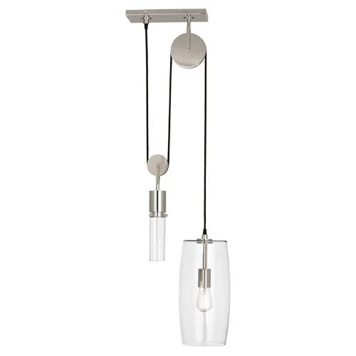 Metal Ceiling Lights in Brass, Copper, Stainless Steel, and IronOne Light Pendant