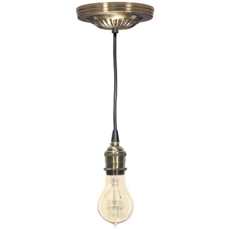 African - Inspired Ceiling Lights with Tribal Patterns and Natural MaterialsCanopy Kit
