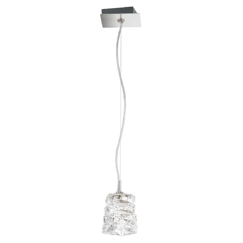 Victorian - Inspired Ceiling Lights with Ornate Crystal ChandeliersOne Light Pendant