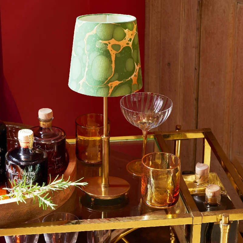 crystal table lamps with dazzling prisms for a glamorous effectSmaller Pod cordless table lamp in antique brass crystal table lamps with dazzling prisms for a glamorous effectSmaller Pod cordless table lamp in antique brass
