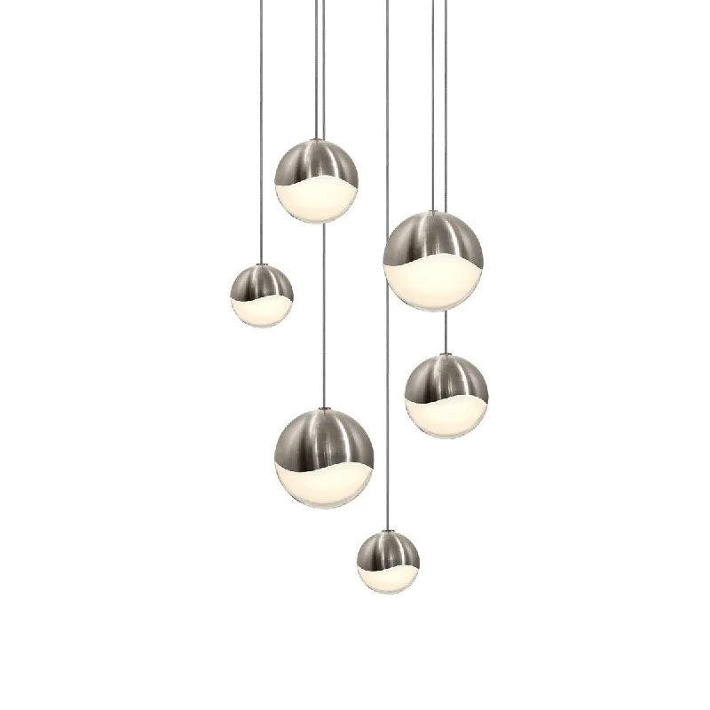 Bohemian Ceiling Lights with Beads, Tassels, and Colorful GlassLED Pendant