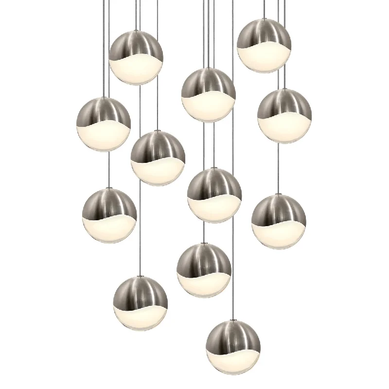 Scandinavian Style Ceiling Lights with Light Wood AccentsLED Pendant
