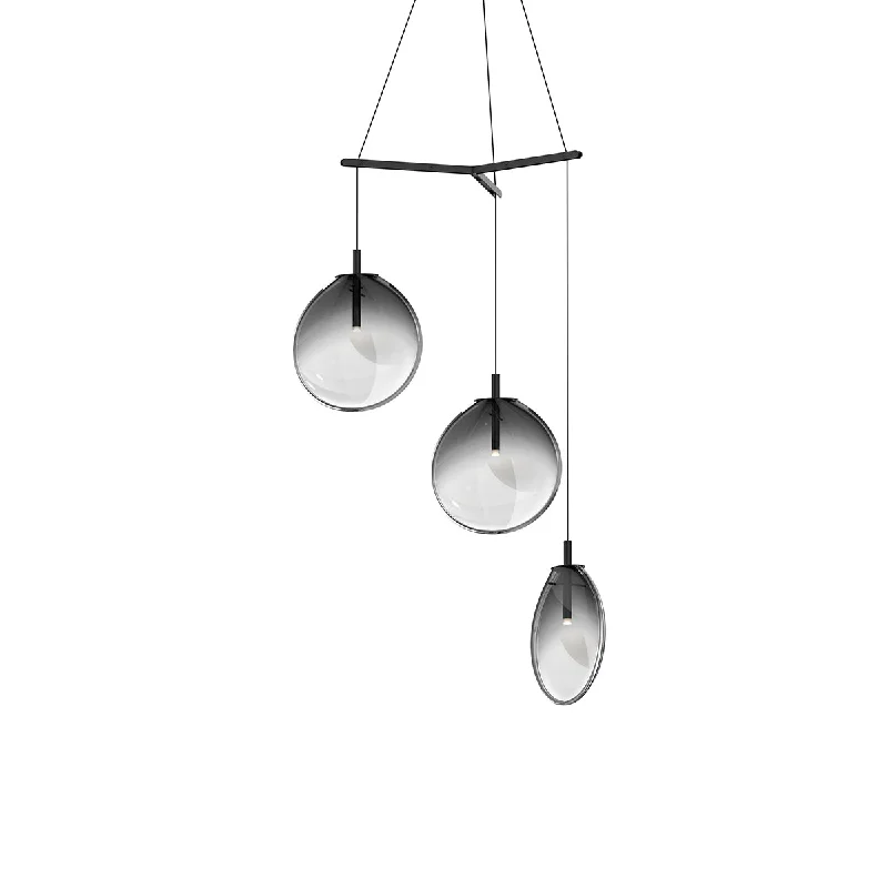 Industrial Style Ceiling Lights with Exposed Bulbs and Metal CagesLED Pendant