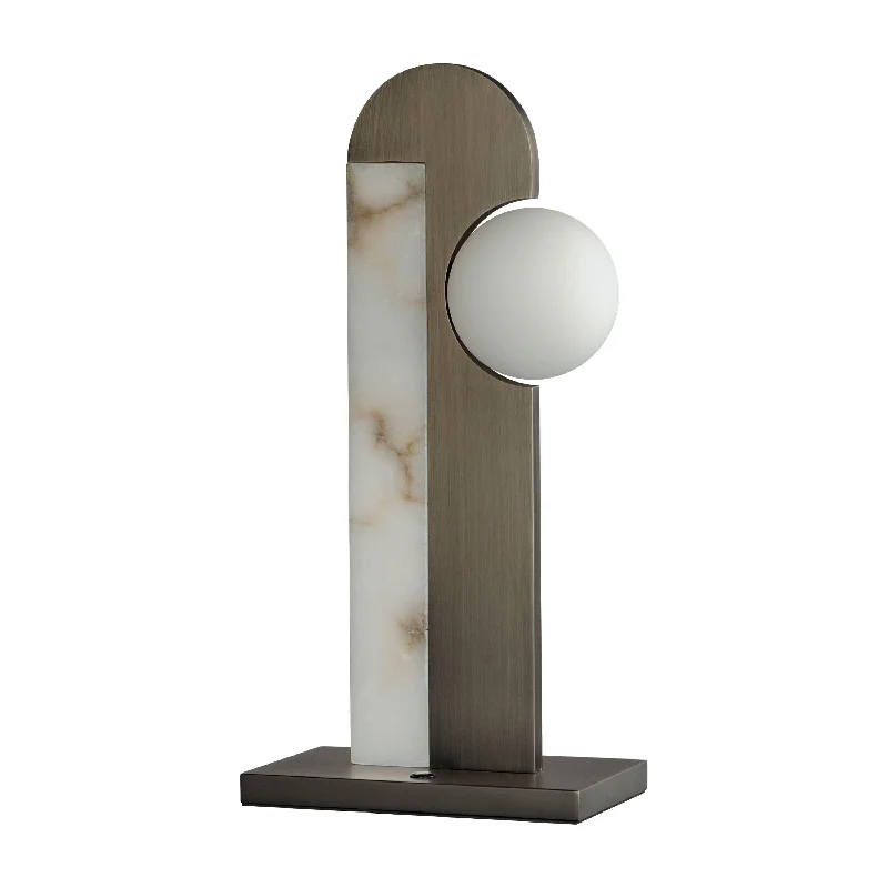 art deco table lamps with geometric shapes for a retro touchNew Age Table Lamp